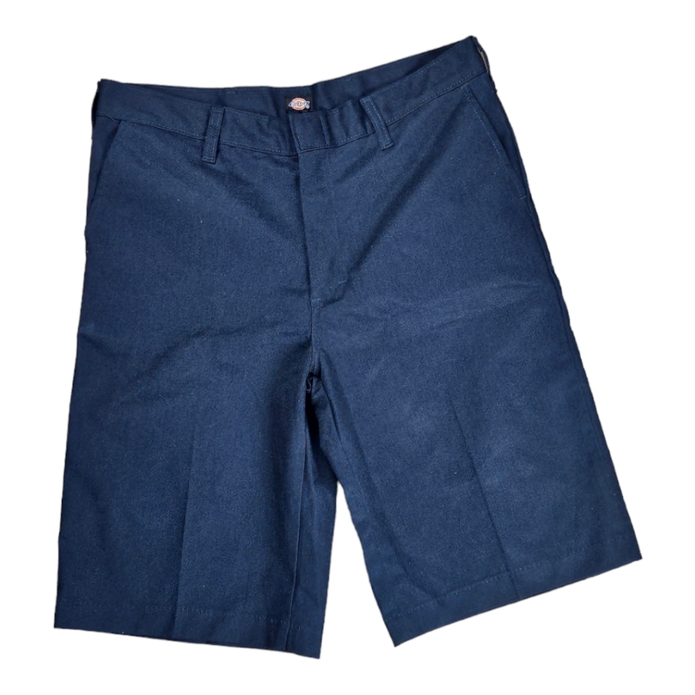 New Dickies Boys Shorts Classic Flat Front Shorts Size 20 - Picture 1 of 11